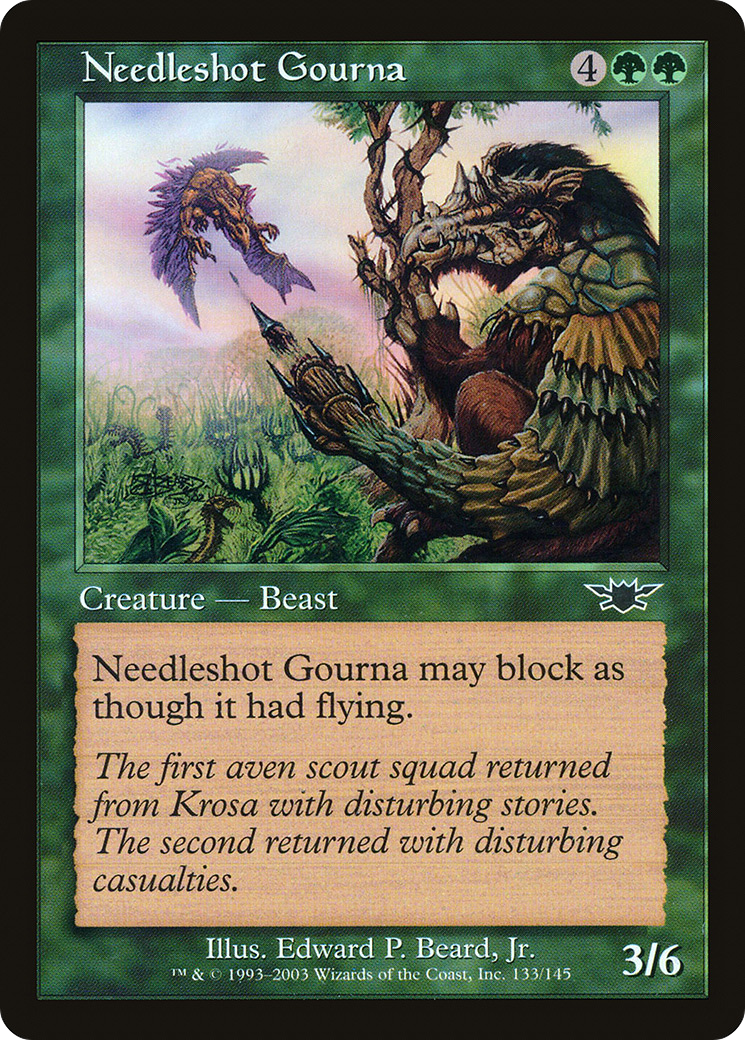 Needleshot Gourna (LGN-133) [Legions] Foil