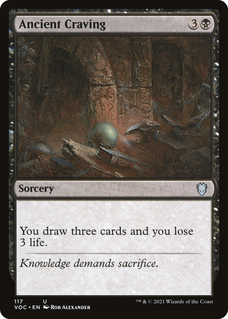 Ancient Craving (VOC-117) [Crimson Vow Commander]