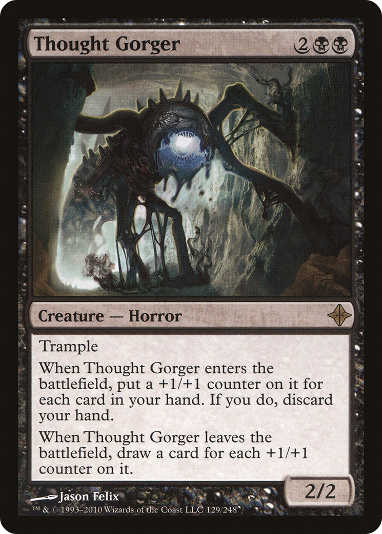 Thought Gorger (ROE-129) [Rise of the Eldrazi] Foil