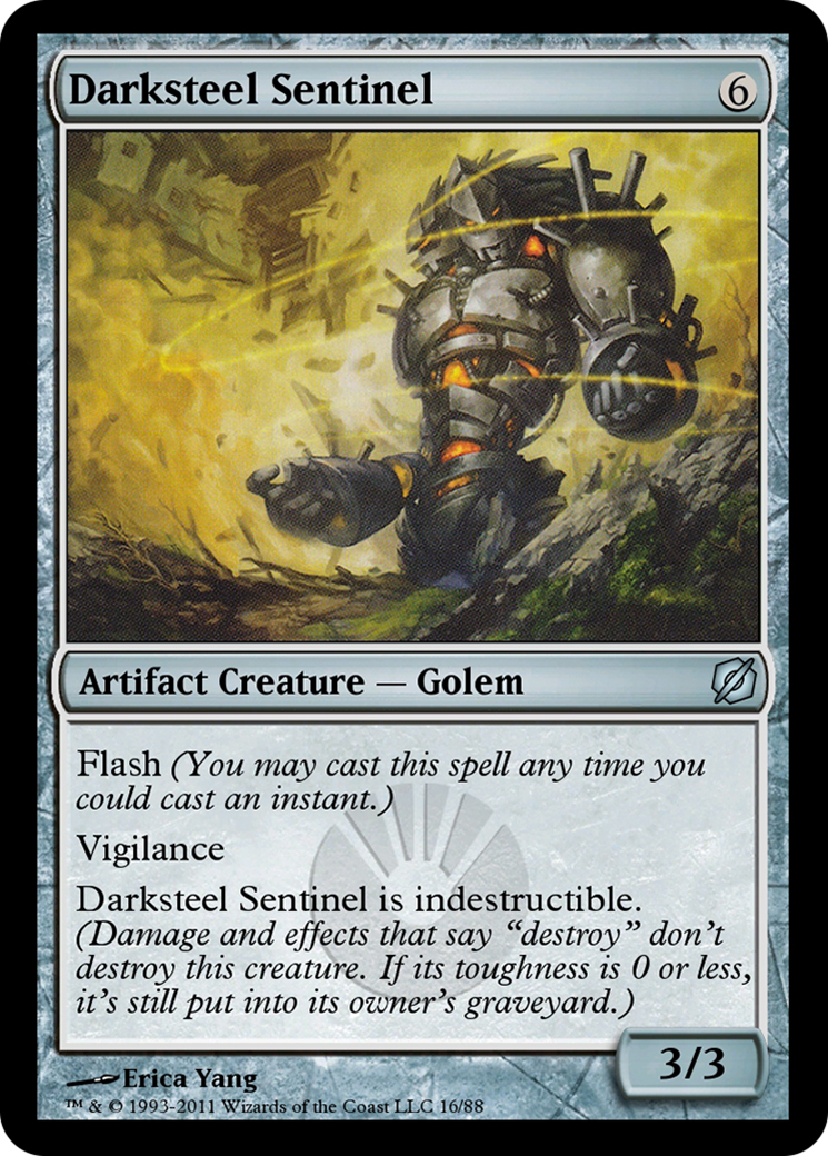 Darksteel Sentinel (TD2-016) [Duel Decks: Mirrodin Pure vs. New Phyrexia]