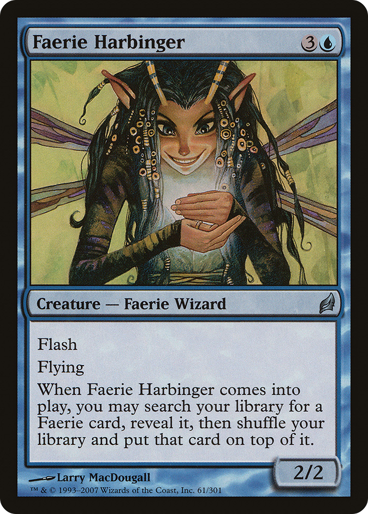 Faerie Harbinger (LRW-061) [Lorwyn] Foil