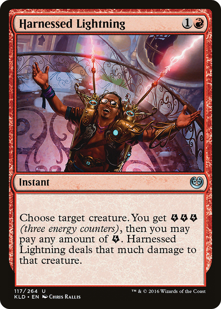 Harnessed Lightning (KLD-117) [Kaladesh]