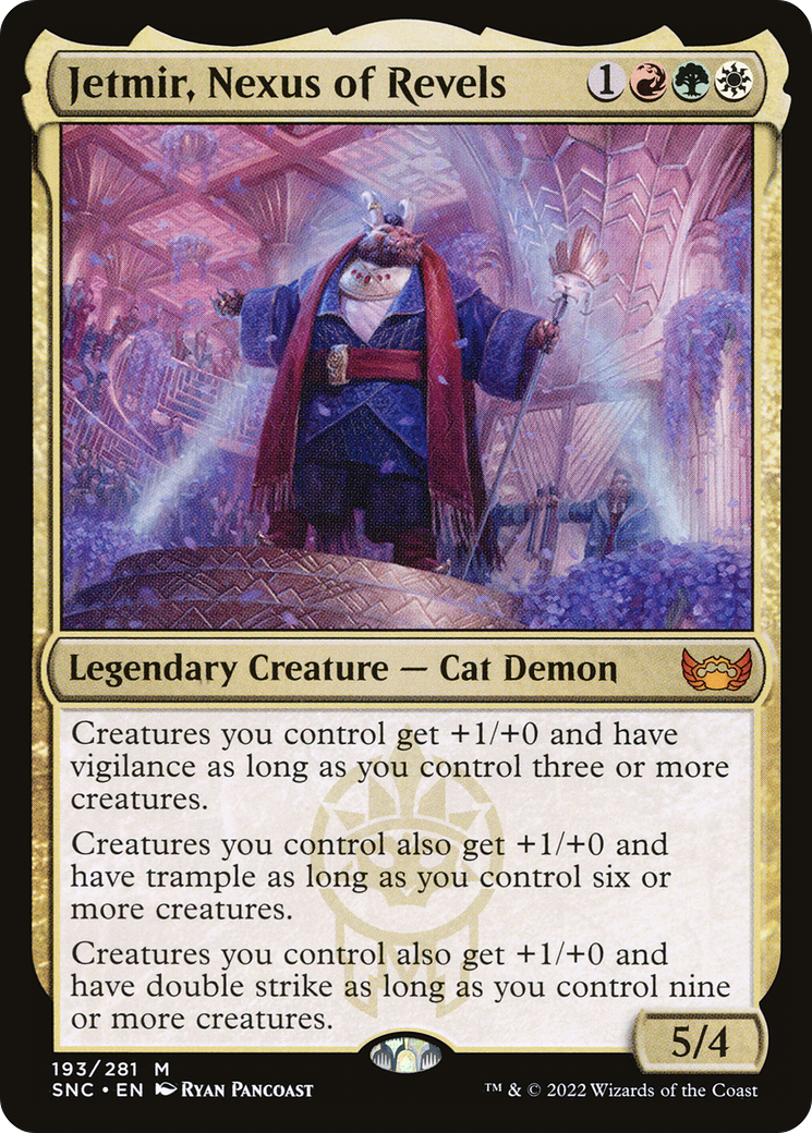 Jetmir, Nexus of Revels (SNC-193) [Streets of New Capenna] Foil