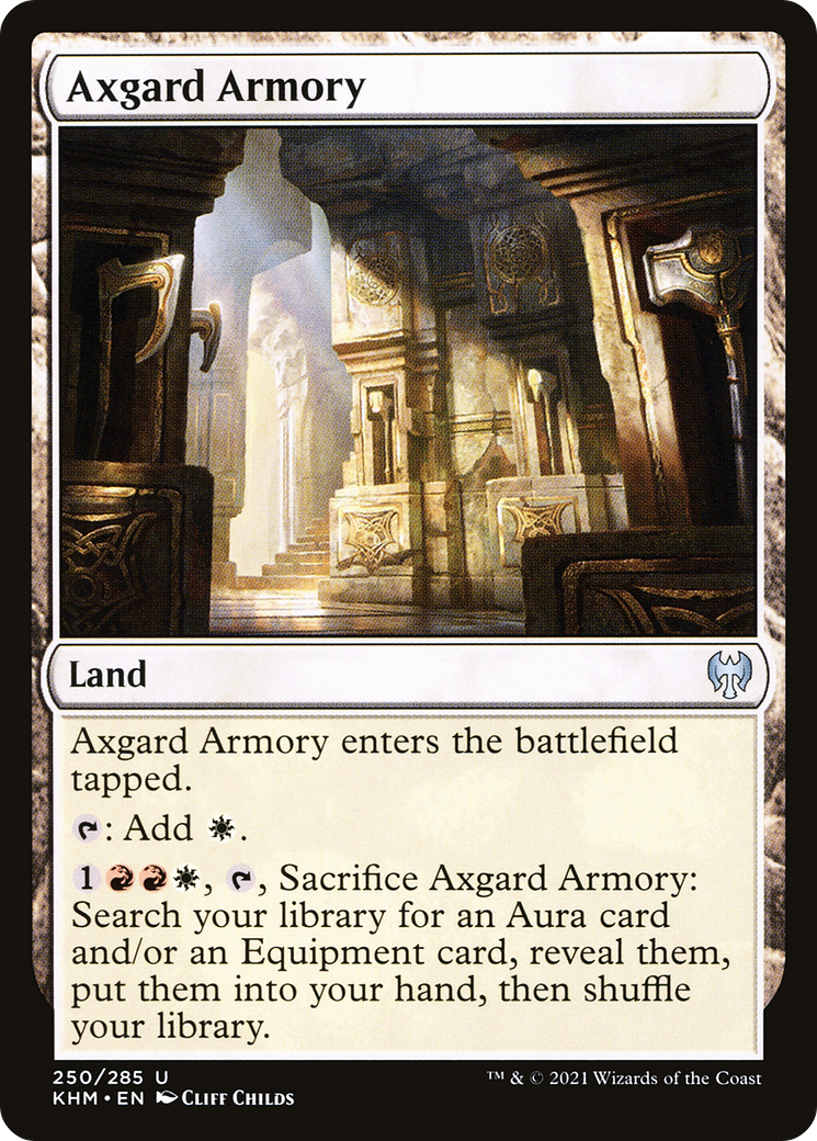 Axgard Armory (KHM-250) [Kaldheim] Foil