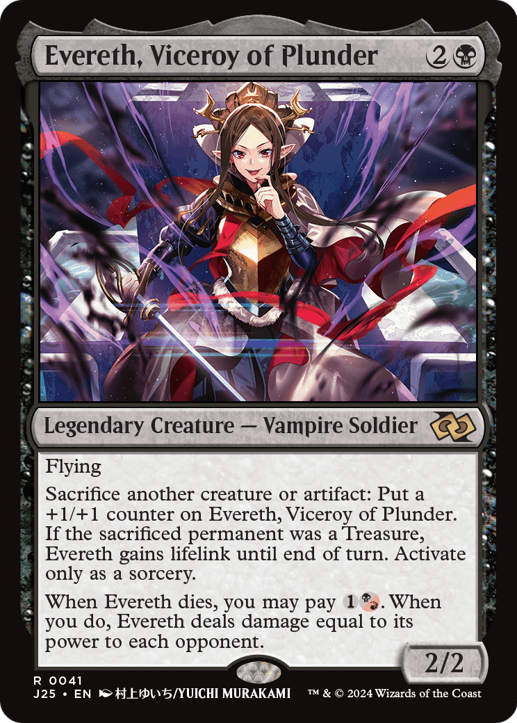 Evereth, Viceroy of Plunder (Anime) (J25-041) [Foundations Jumpstart]