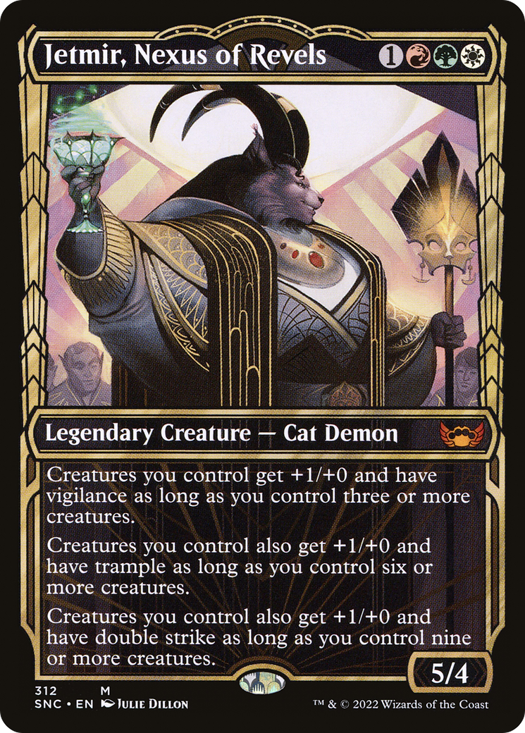 Jetmir, Nexus of Revels (Showcase) (SNC-312) [Streets of New Capenna] Foil