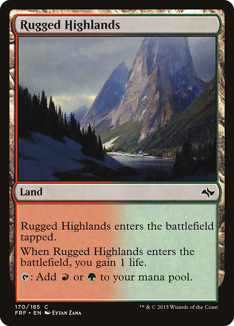 Rugged Highlands (FRF-170) [Fate Reforged]
