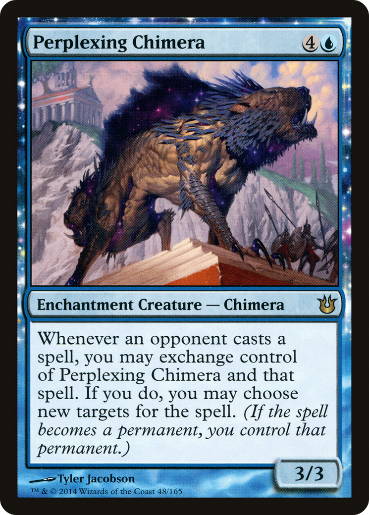 Perplexing Chimera (BNG-048) [Born of the Gods] Foil