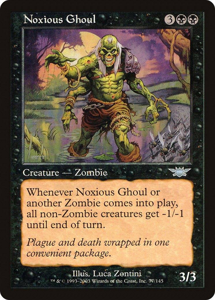 Noxious Ghoul (LGN-077) [Legions] Foil