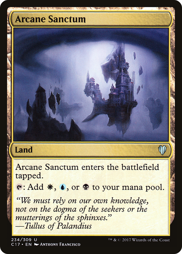 Arcane Sanctum (C17-234) [Commander 2017]
