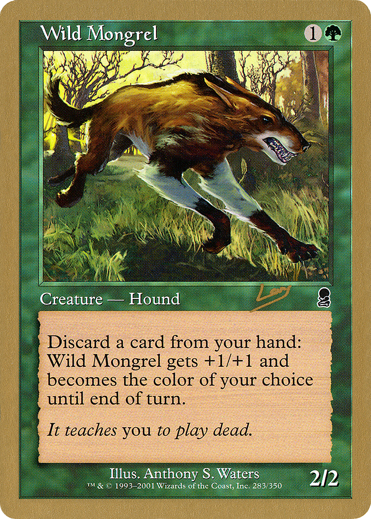 Wild Mongrel - 2002 Raphael Levy (ODY) [World Championship Decks 2002]