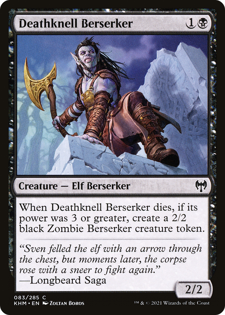 Deathknell Berserker (KHM-083) [Kaldheim]