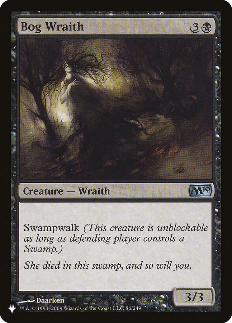 Bog Wraith (LIST-M10-86) [The List]