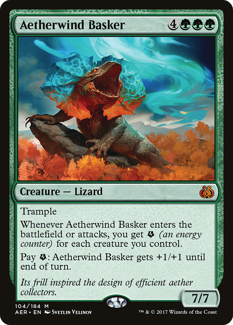 Aetherwind Basker (AER-104) [Aether Revolt] Foil