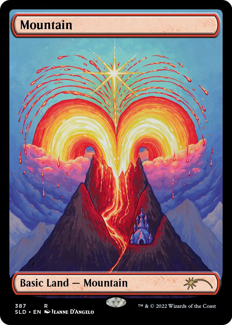Mountain (SLD-387) [Secret Lair Drop] Foil