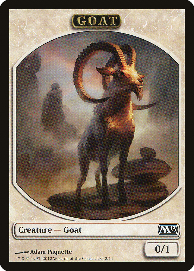 Goat Token (M13-002) [Magic 2013 Tokens]