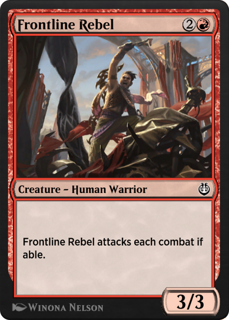 Frontline Rebel (KLR-125) [Kaladesh Remastered]