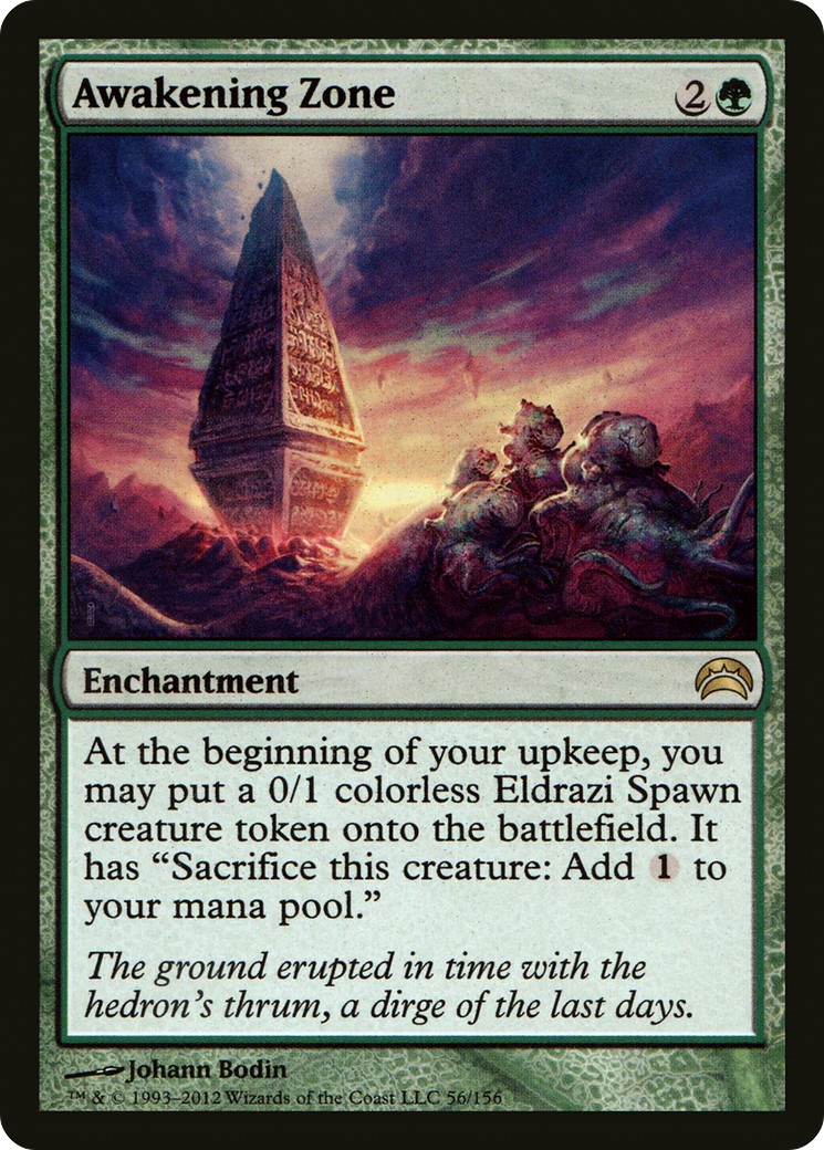 Awakening Zone (PC2-056) [Planechase 2012] Foil