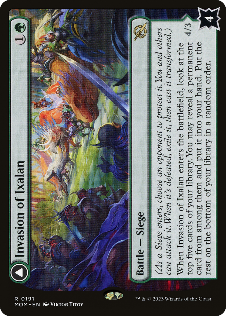 Invasion of Ixalan (MOM-191) [March of the Machine] Foil