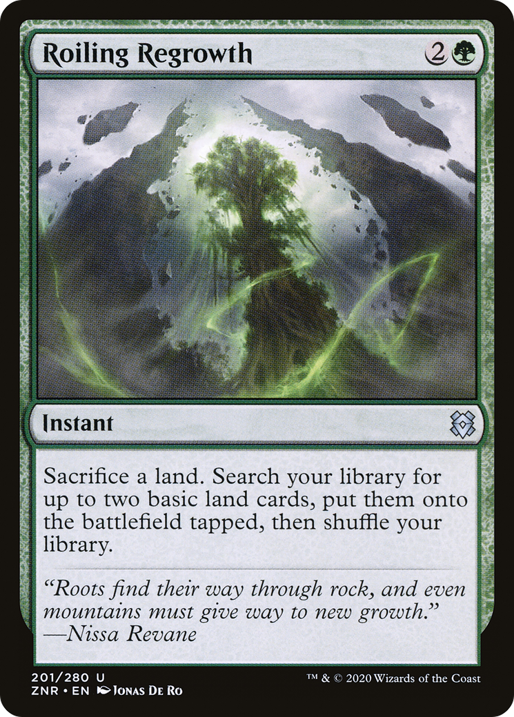 Roiling Regrowth (ZNR-201) [Zendikar Rising]