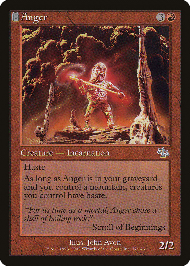 Anger (JUD-077) [Judgment] Foil