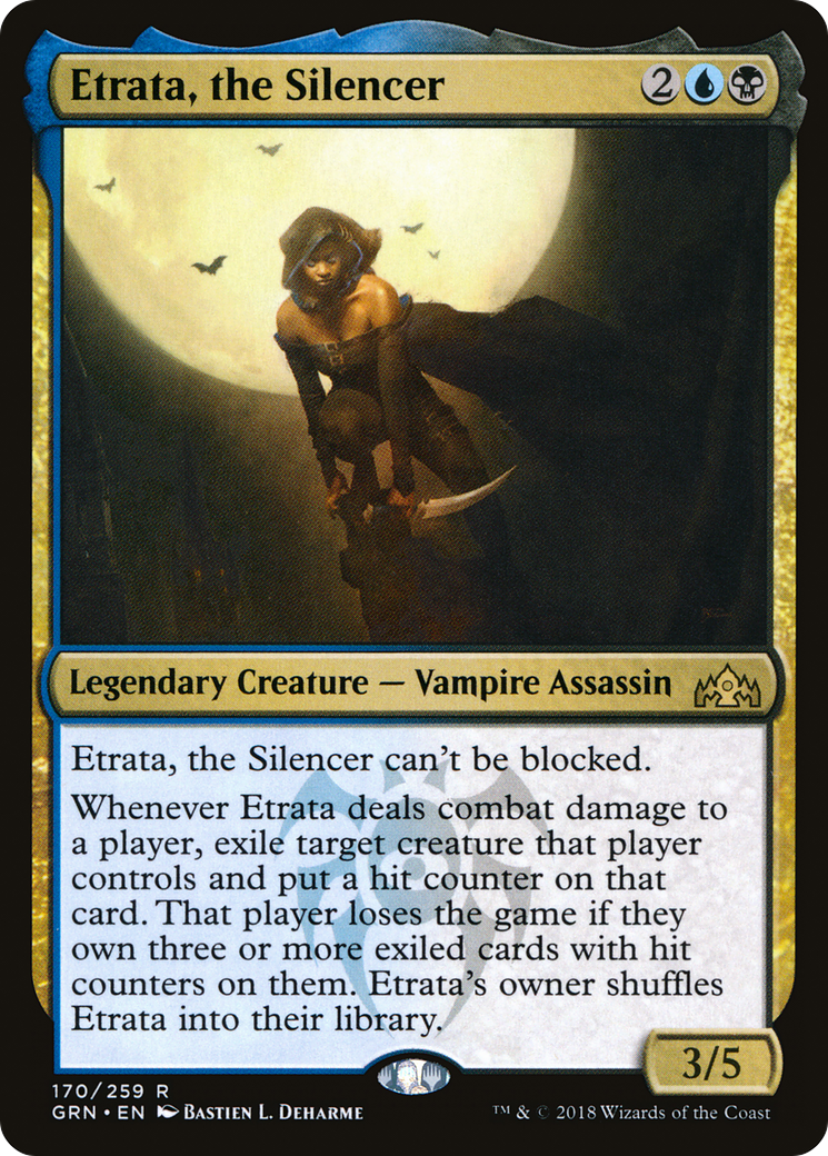 Etrata, the Silencer (GRN-170) [Guilds of Ravnica] Foil
