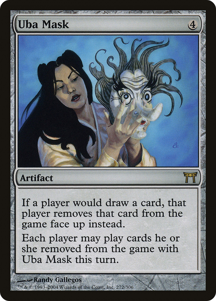 Uba Mask (CHK-272) [Champions of Kamigawa] Foil