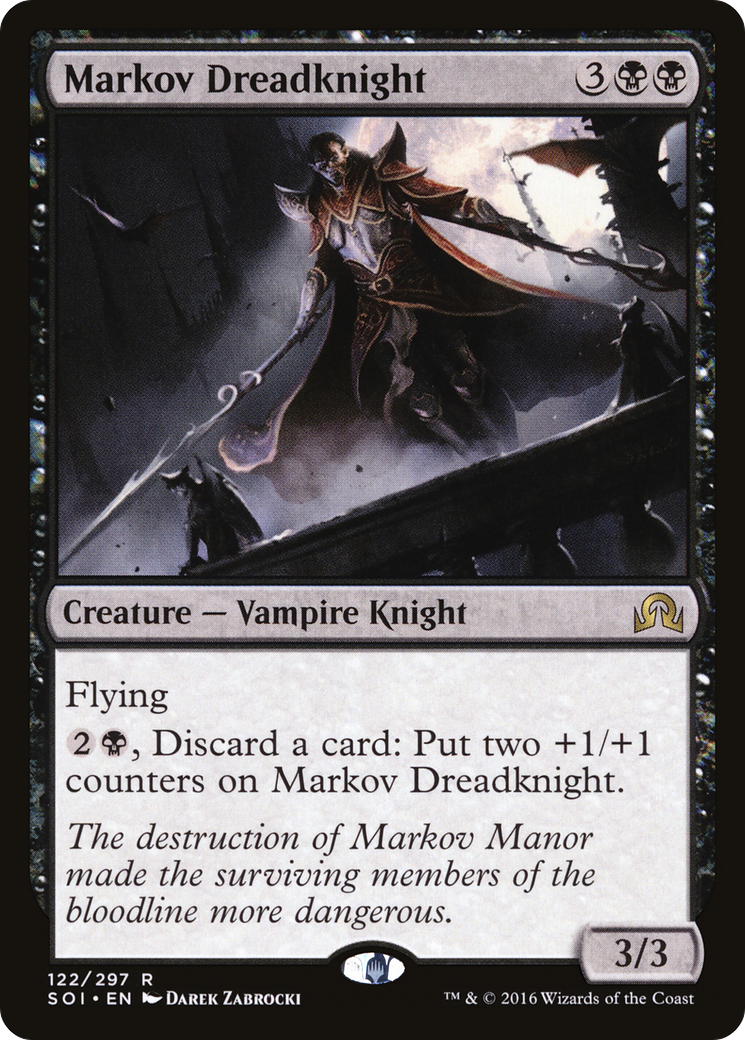 Markov Dreadknight (SOI-122) [Shadows over Innistrad] Foil