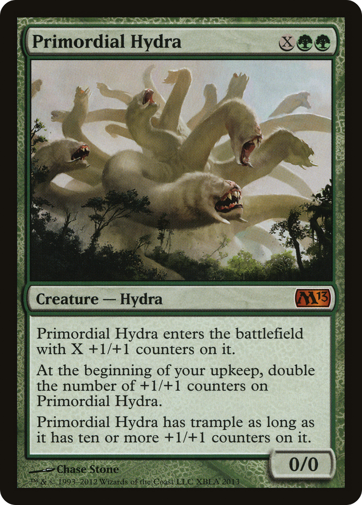 Primordial Hydra (MEDIA-XBLA 2013) [Duels of the Planeswalkers 2013 Promos]