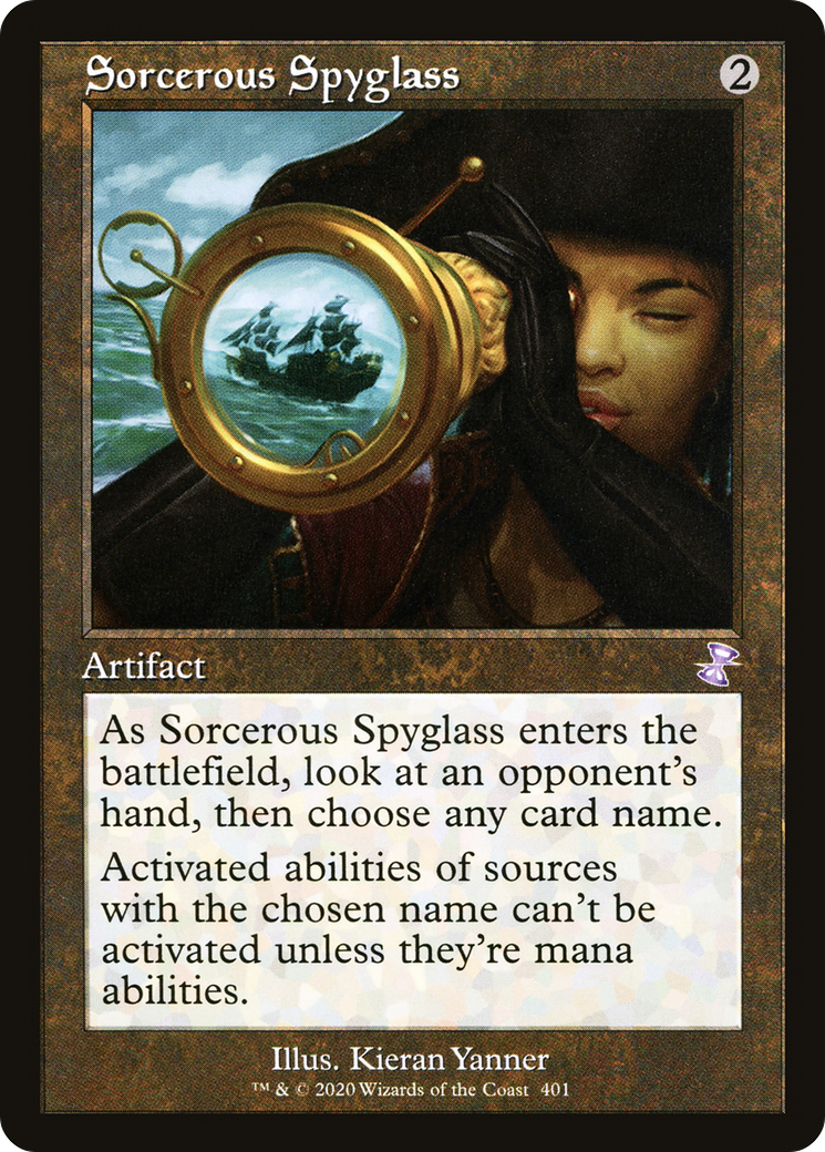 Sorcerous Spyglass (TSR-401) [Time Spiral Remastered] Foil