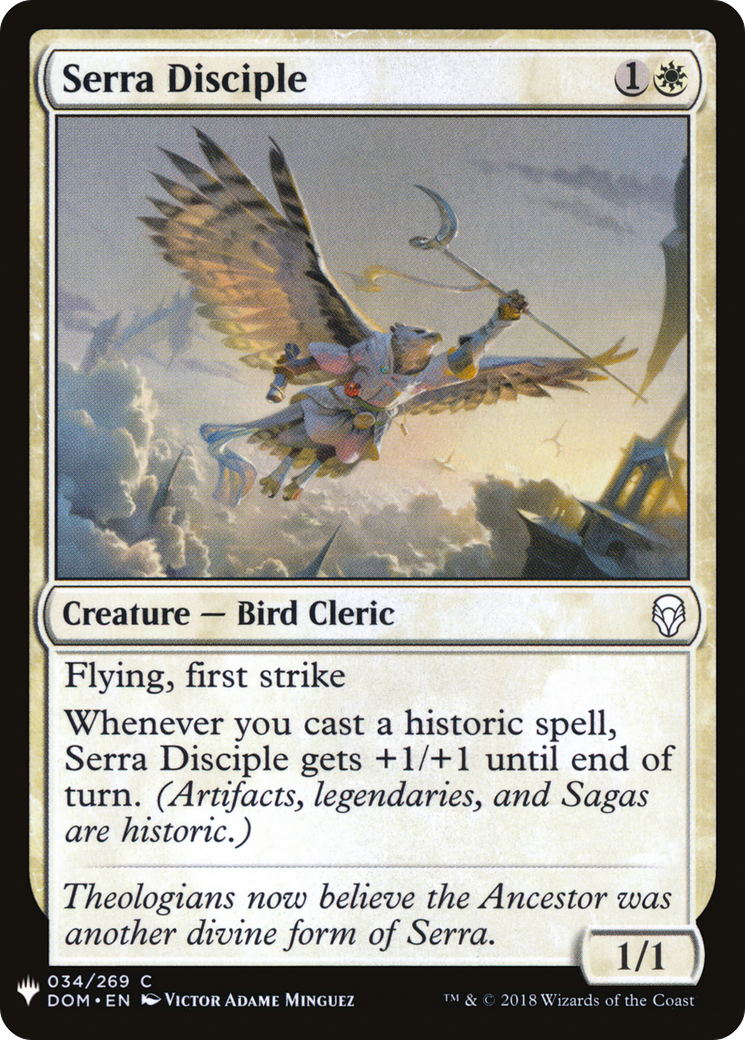 Serra Disciple (LIST-DOM-34) [The List]