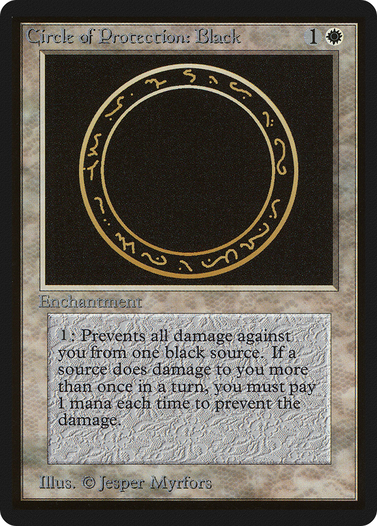 Circle of Protection: Black [Limited Edition Beta]