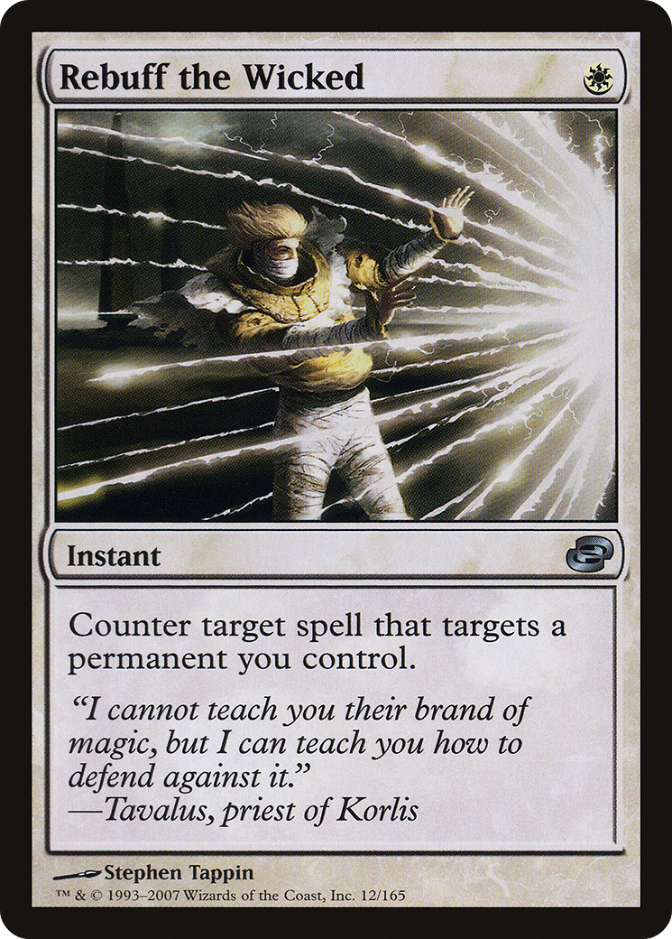Rebuff the Wicked (PLC-012) [Planar Chaos] Foil