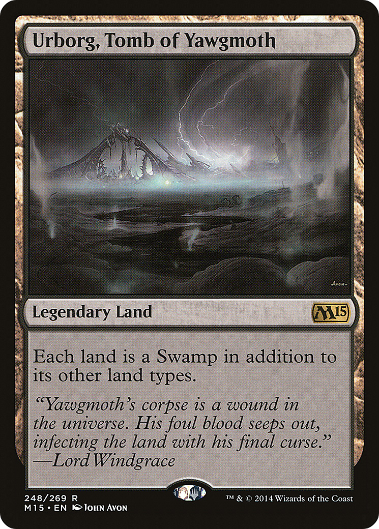 Urborg, Tomb of Yawgmoth (M15-248) [Magic 2015] Foil