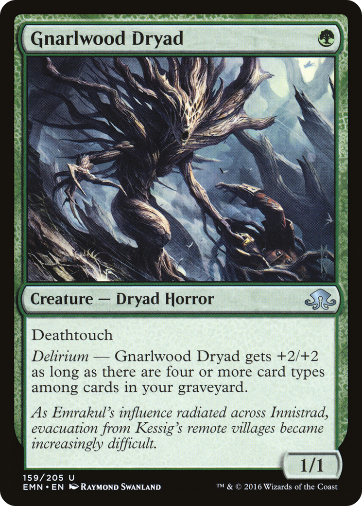 Gnarlwood Dryad (EMN-159) [Eldritch Moon] Foil