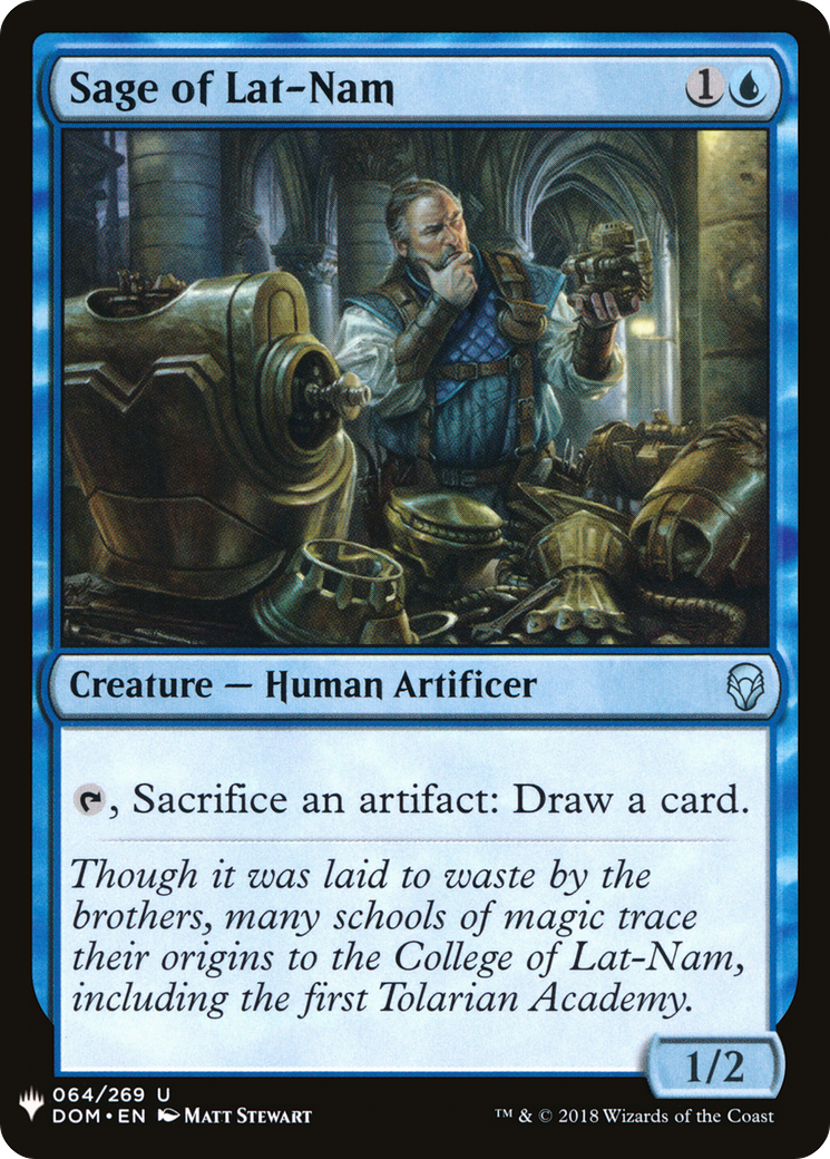Sage of Lat-Nam (LIST-DOM-64) [The List]