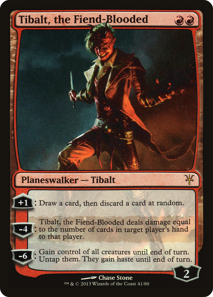 Tibalt, the Fiend-Blooded (DDK-041) [Duel Decks: Sorin vs. Tibalt]