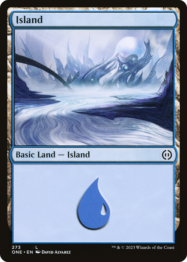 Island (ONE-273) [Phyrexia: All Will Be One] Foil
