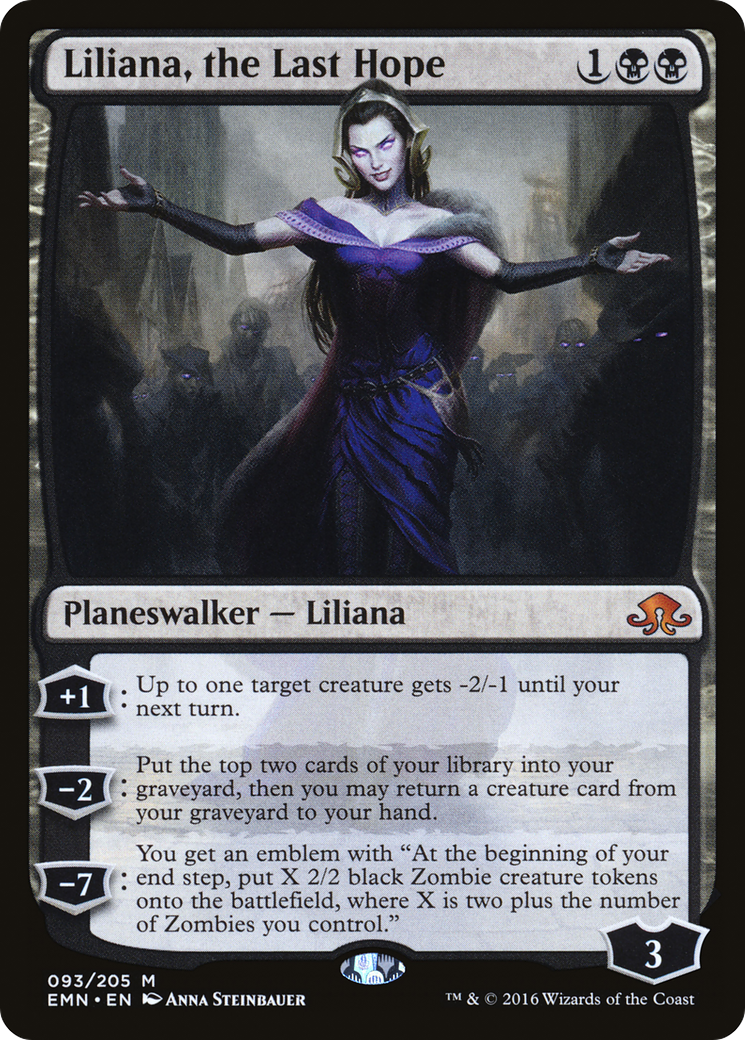 Liliana, the Last Hope (EMN-093) [Eldritch Moon] Foil