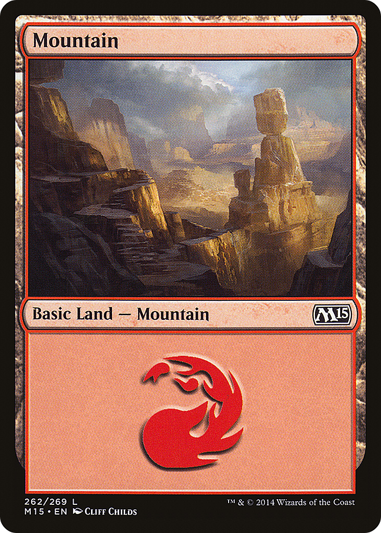 Mountain (M15-262) [Magic 2015] Foil