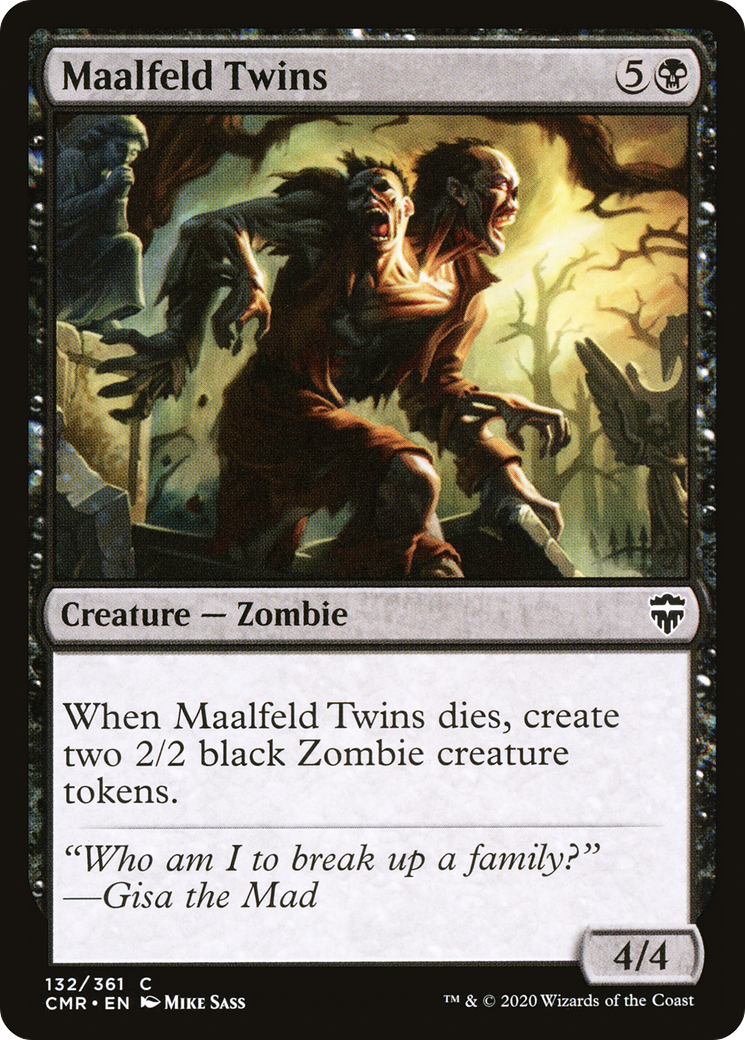 Maalfeld Twins (CMR-132) [Commander Legends]