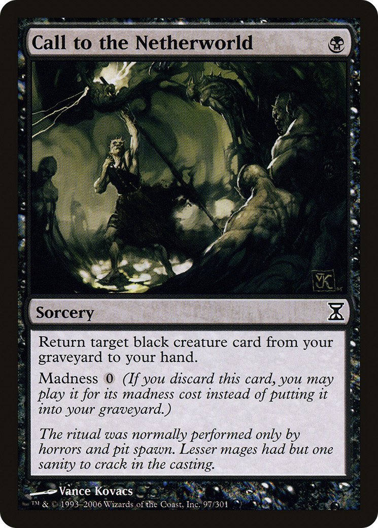 Call to the Netherworld (TSP-097) [Time Spiral] Foil