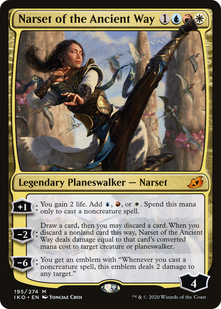 Narset of the Ancient Way (IKO-195) [Ikoria: Lair of Behemoths]