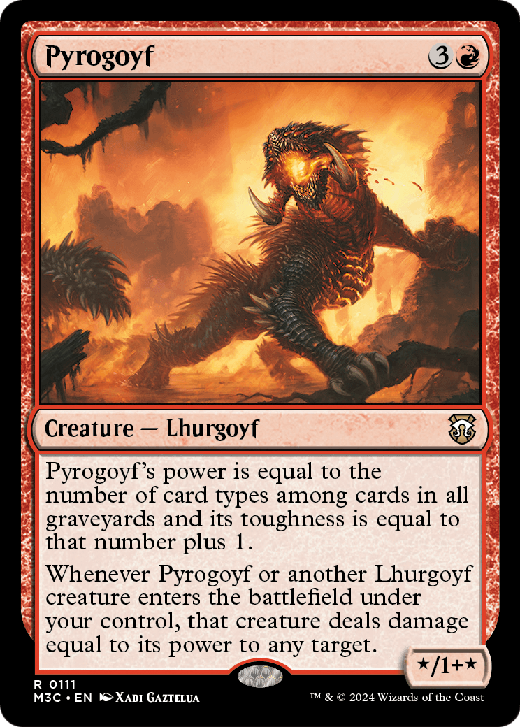 Pyrogoyf (M3C-111) [Modern Horizons 3 Commander]