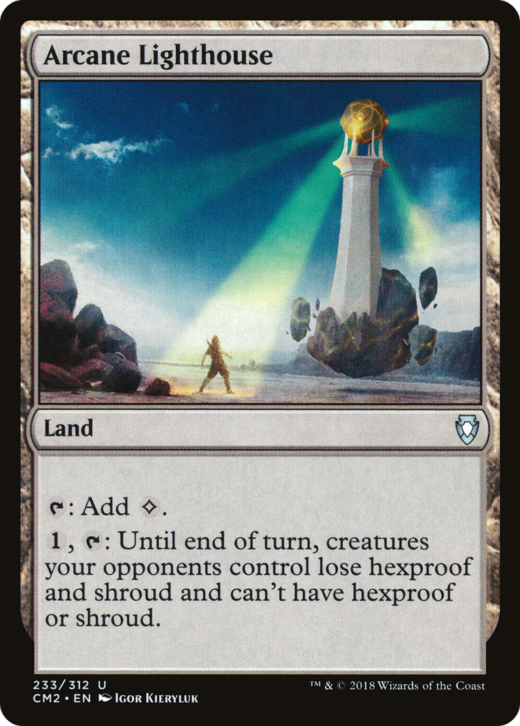 Arcane Lighthouse (CM2-233) [Commander Anthology Volume II]