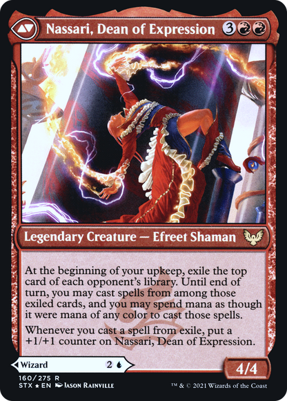 Uvilda, Dean of Perfection (PRE-160S) [Strixhaven: School of Mages Promos] Foil