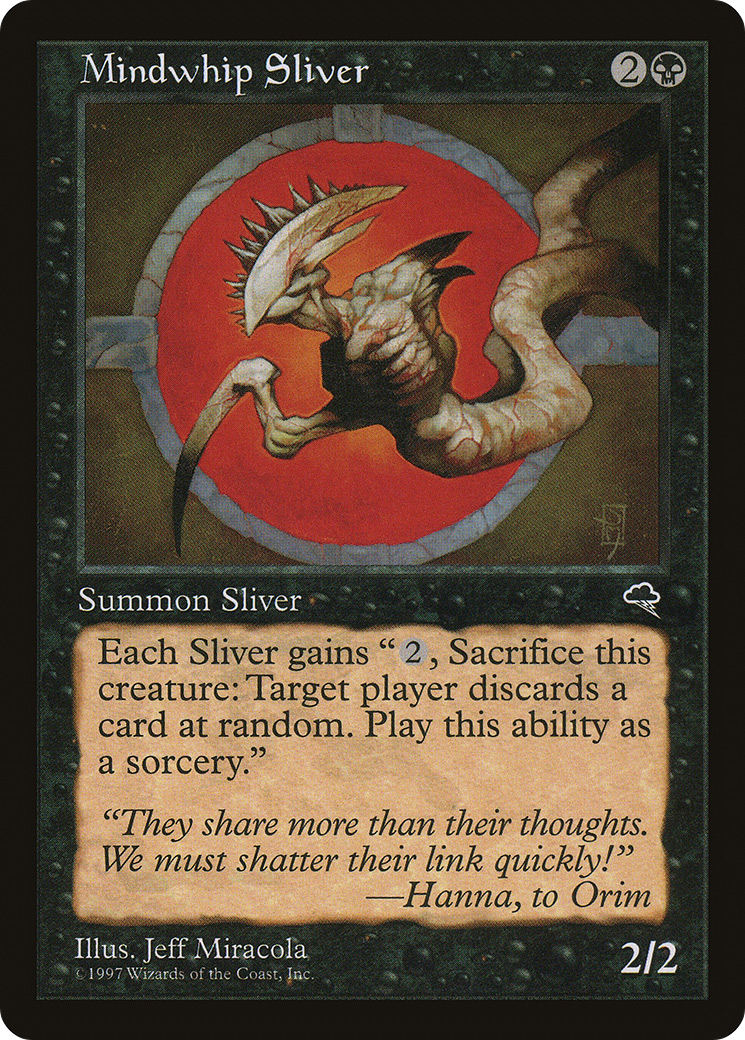 Mindwhip Sliver (TMP-145) [Tempest]