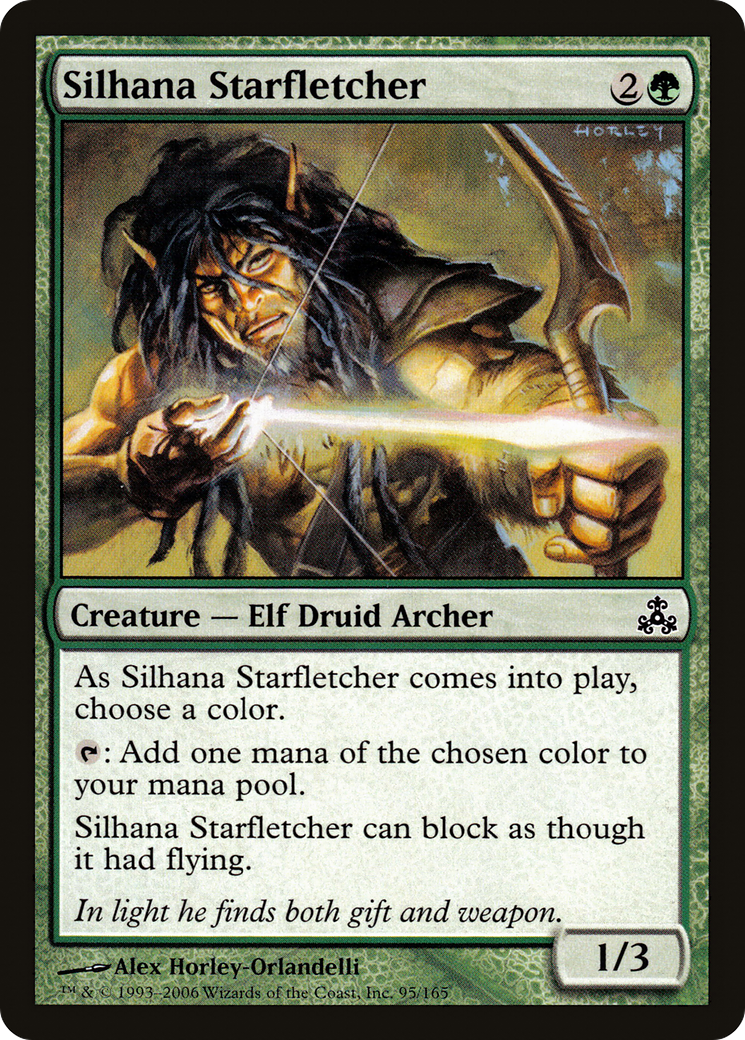 Silhana Starfletcher (GPT-095) [Guildpact] Foil