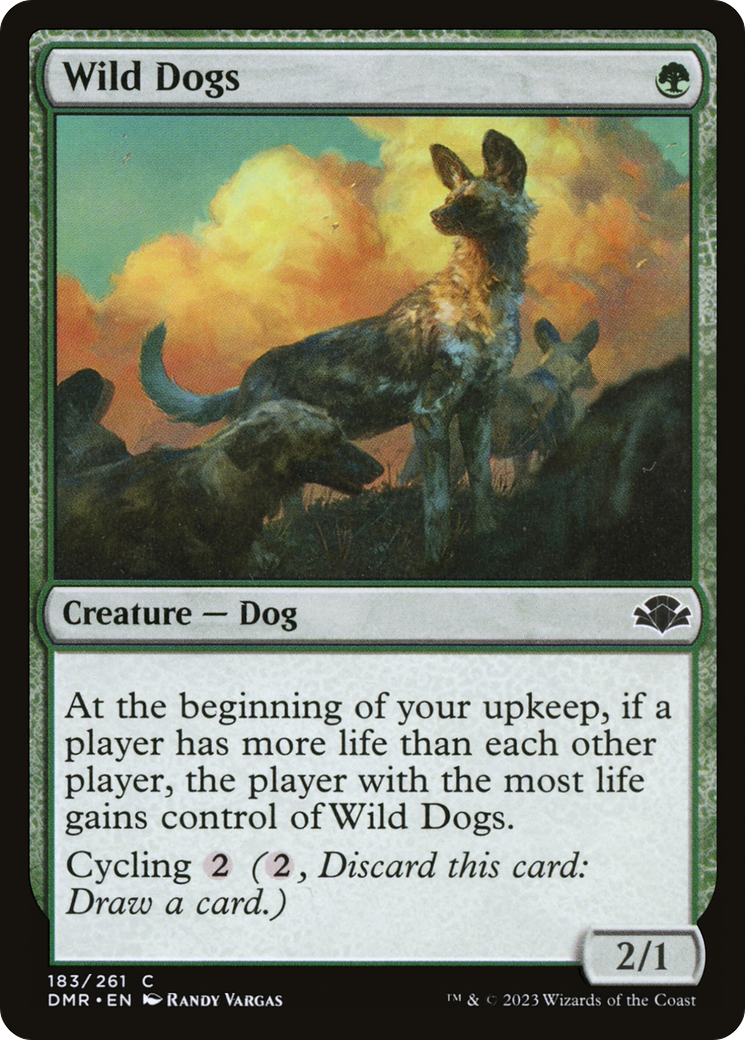 Wild Dogs (DMR-183) [Dominaria Remastered] Foil