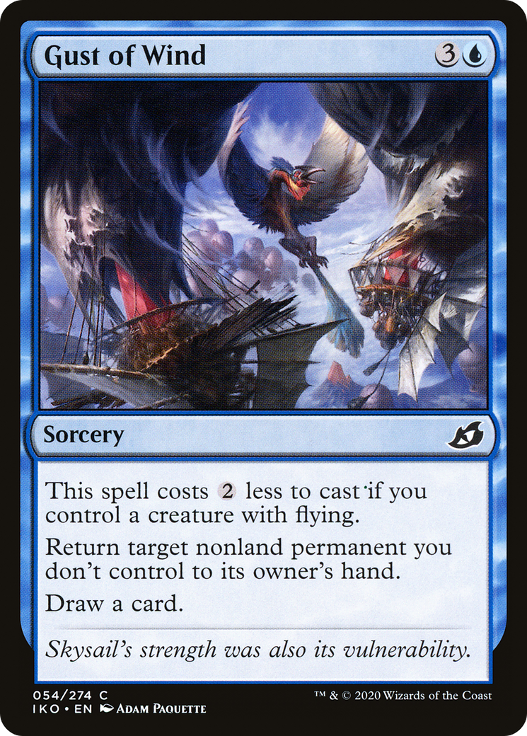 Gust of Wind (IKO-054) [Ikoria: Lair of Behemoths]